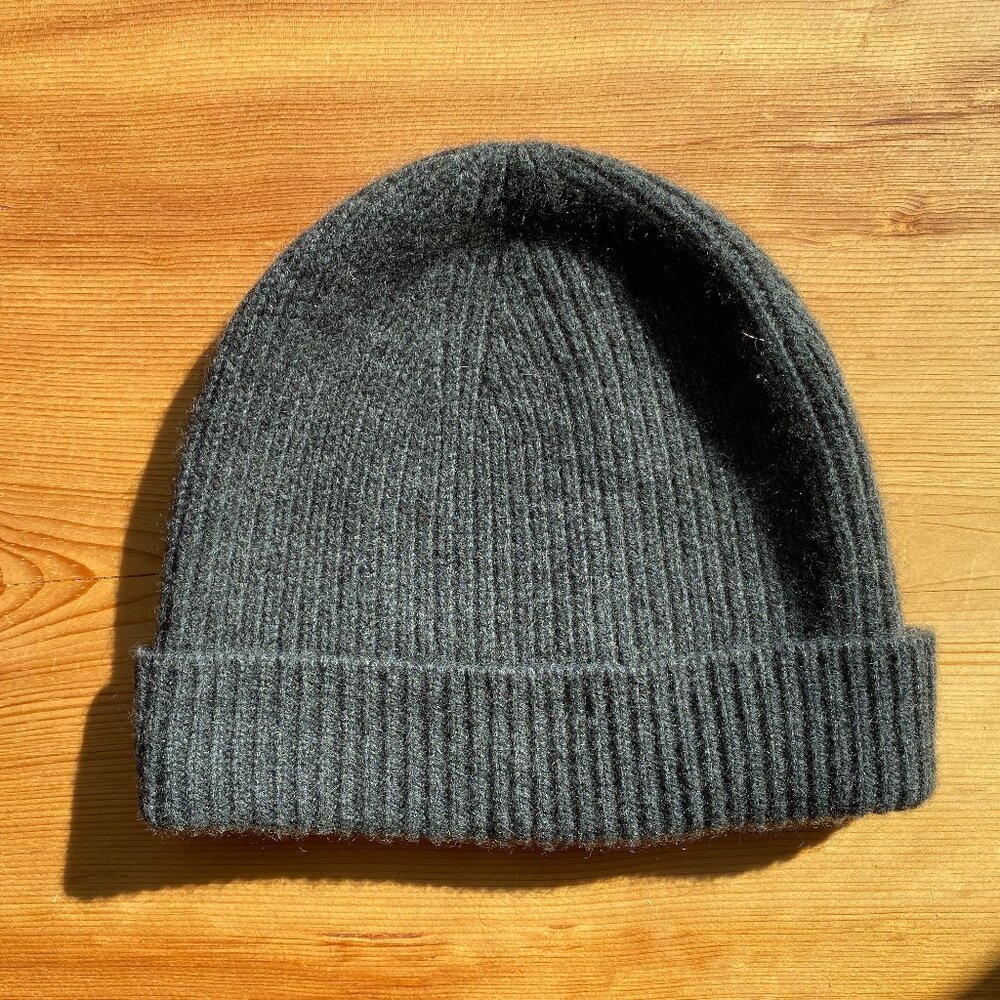 NEW J.Crew Cashmere Knit Beanie, Gray